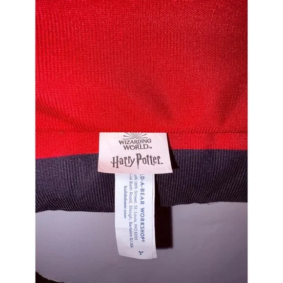 Harry Potter Build-A-Bear Hogwarts Express Train Bed Plush Red & Black - Picture 5 of 10